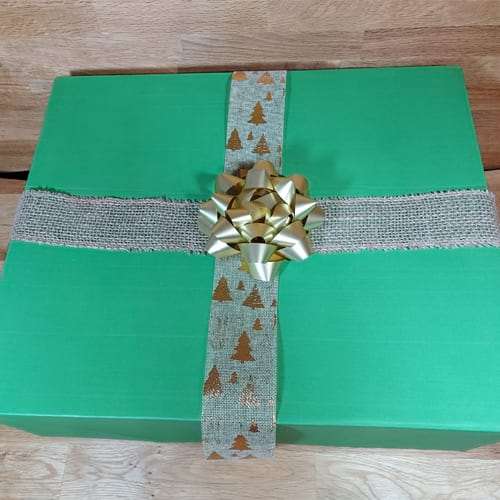 Gift box green L470 x B390 x H150mm
