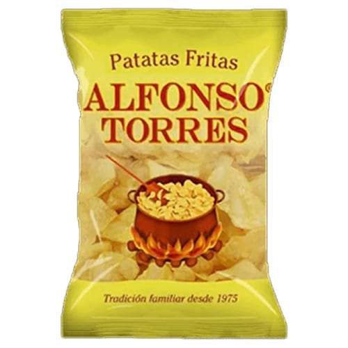 Alfonso Torres Kartoffelchips mit Meeressalz gesalzen