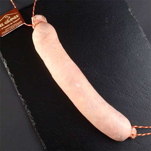 Preview: Butifarra Catalana artesana - handgefertigte Schweinebrühwurst Preview: Butifarra catalana