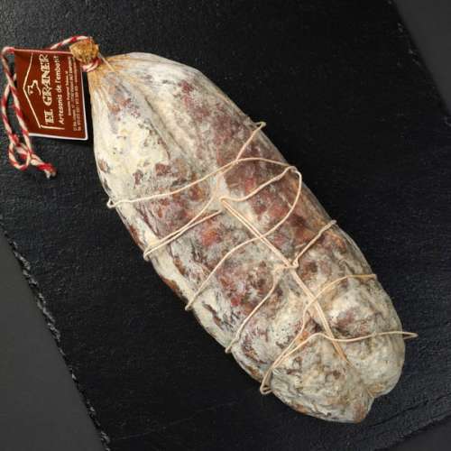 Preview: Cabeza de Lomo artesano 300g - handgefertigte Schweinenacken Wurst Preview: Cabeza de Lomo artesano 300g - handgefertigte Schweinenacken Wurst