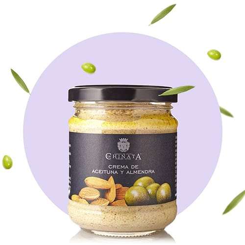 Streichpaté grüne Oliven und Mandeln