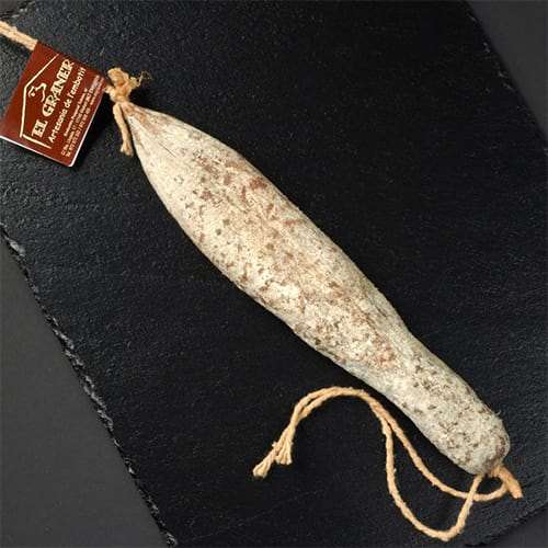 Preview: Longaniza artesana 250g - handgefertigte salamiartige Rohwurst Preview: Handgefertigte Longaniza