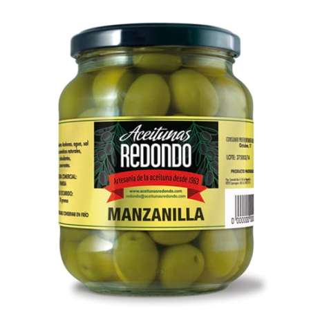 Spanische Manzanilla Oliven mit Sardellengeschmack