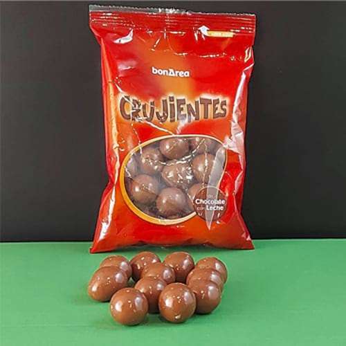 crujientes cereals covered in chocolate
