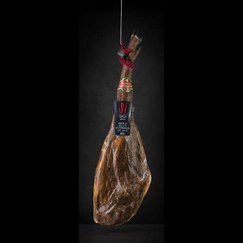 100% acorn-fed Iberian ham with D.O. certificate