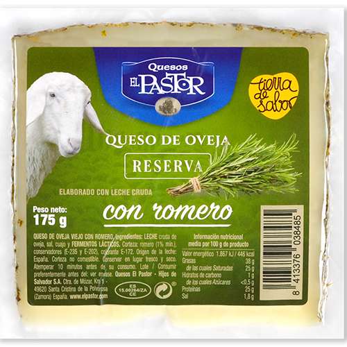 queso el pastor Spanish sheep cheese with rosemary