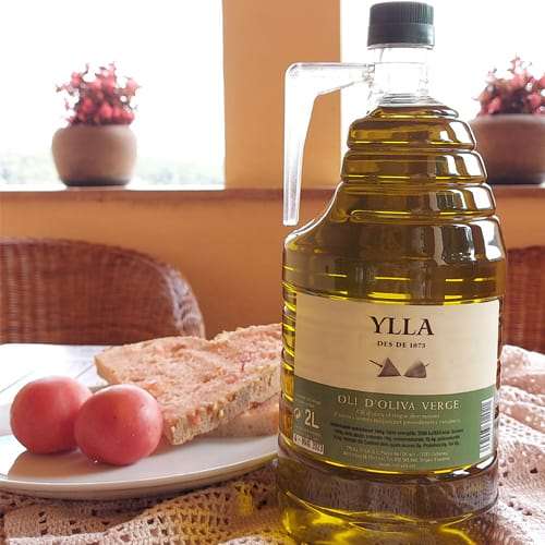 Preview: Ylla Cupage 2L - virgin olive oil from mixed olives variety Preview: Virgin olive oil with pan con tomate