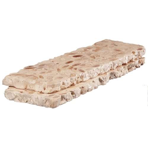 Preview: Turrón artesano de Vicens 300g - handmade almond pastry Preview: Turron duro de Vicens open