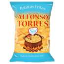 Patatas Alfonso Torres sin sal 170g - handerlesene ungesalzene Kartoffelchips